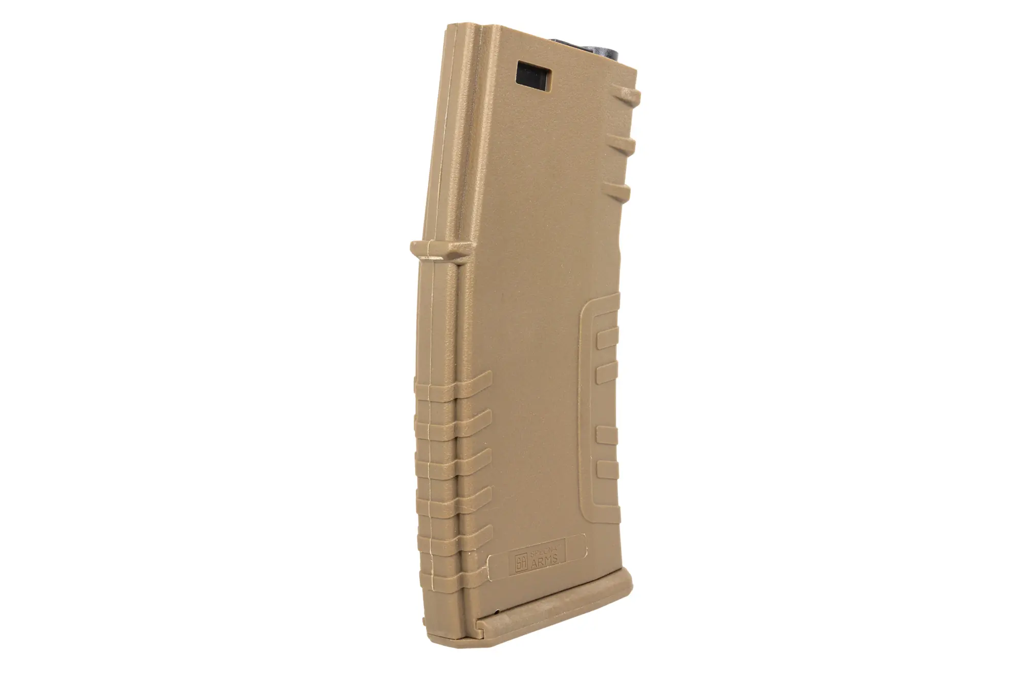 120rds 'S2-Mag' AR Midcap Magazin, Polymer, TAN