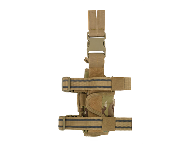 2-Ways Carrying Type Tactical Drop Leg Holster - Multicamo [8FIELDS]