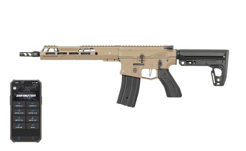 M920A 'Aeroknox AX//15' max. 0,5J AEG, Vollmetall, mit Bluetooth ETU, TAN