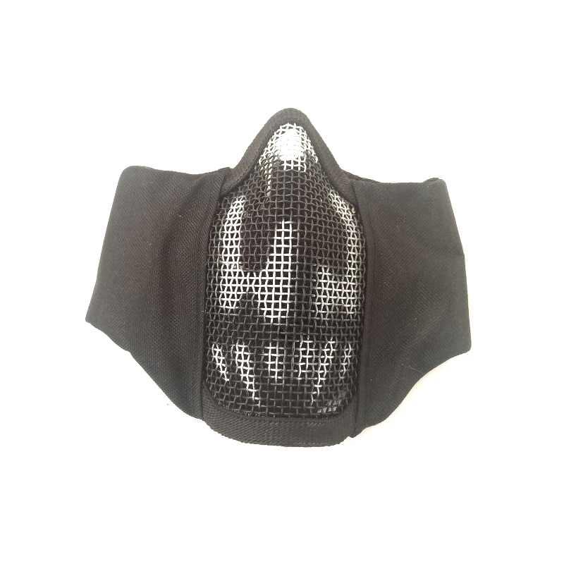 Basic Gittermaske mit leichtem Ohrenschutz (SKULL) Basic Gittermaske mit leichtem Ohrenschutz (SKULL)