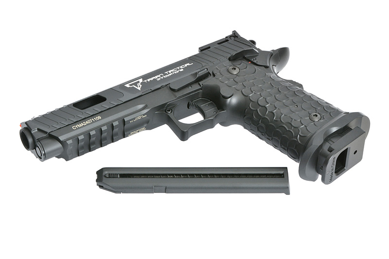 CYMA/EMG CM.138S TTI JW3 Combat Master AEP, schwarz, S-Line mit JEFFTRON Mosfet MICRO, lizensiert