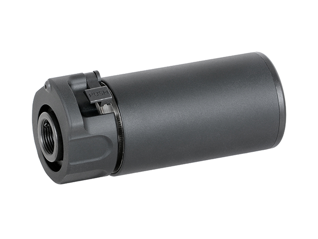 90MM Dummyschalldämpfer, schwarz