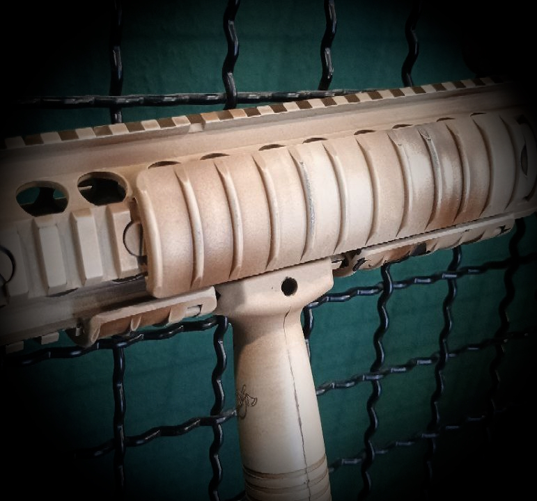 CUSTOMGUN: E&C Project BFG mit Reddot, Jefftron Scylla, Speedgears, Aimtop, ca. 1,6 Joule