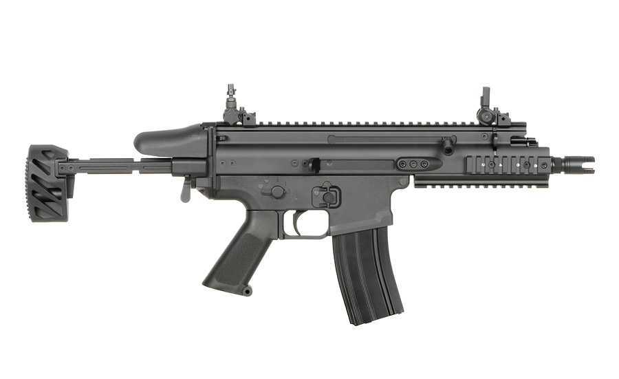 FN SCAR-SC Subcarbine mit EShooter ETU, max 0,5J AEG