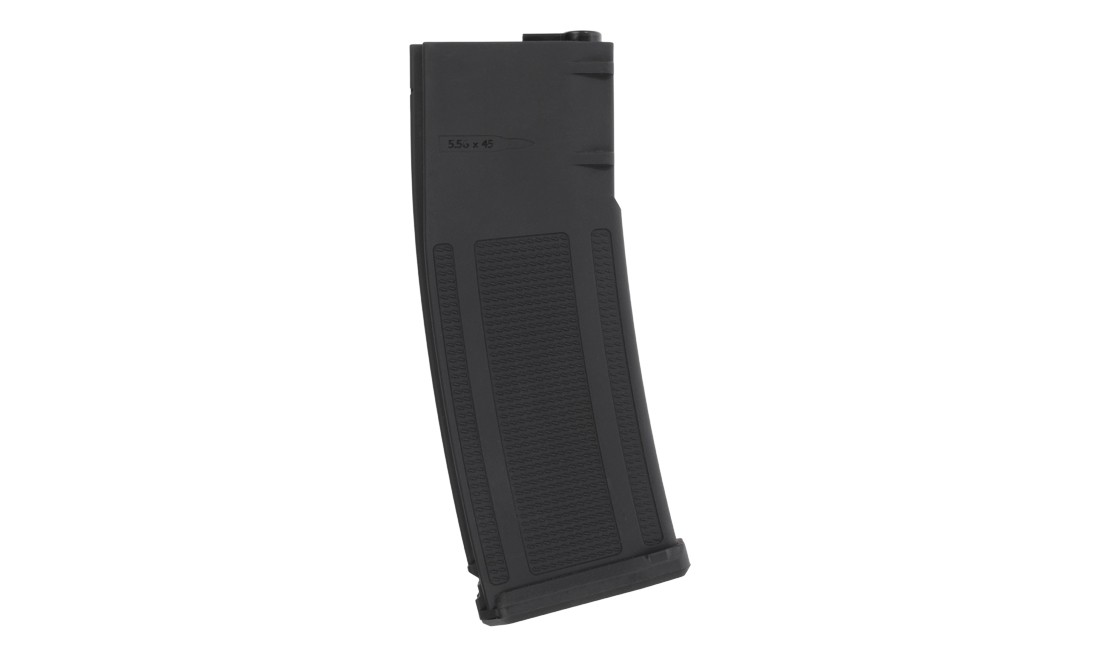 130rds 'Saigo' AR Midcap Magazin, Polymer, Schwarz