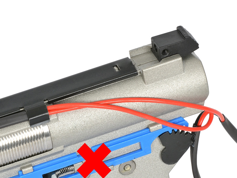 Cyma V3 - Komplettgearbox für AK mit Neodymmagnet-Motor, Federschnellwechselsystem, mit Hauptfeder für S-AEG