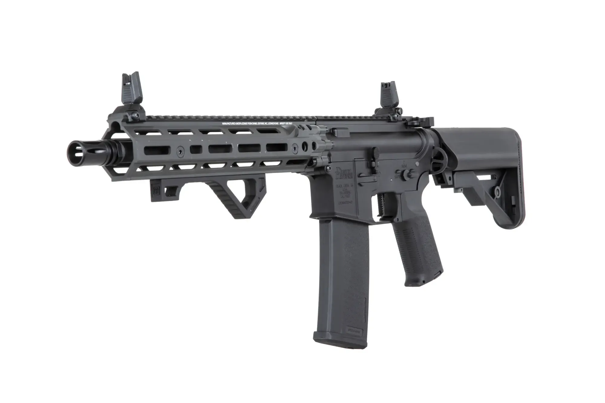 Daniel Defense® RIS III 10,5'' SA-P27 PRIME max. 0,5J AEG mit ASTERII Bluetooth E.T.U, Dark Matter 27K Brushless Motor und Speedgears (GR)