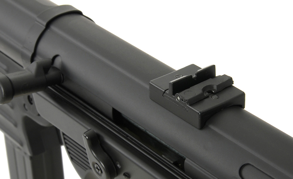 MP40 max. 0,5J AEG Vollmetall, Schwarz, optimierte Drosselung
