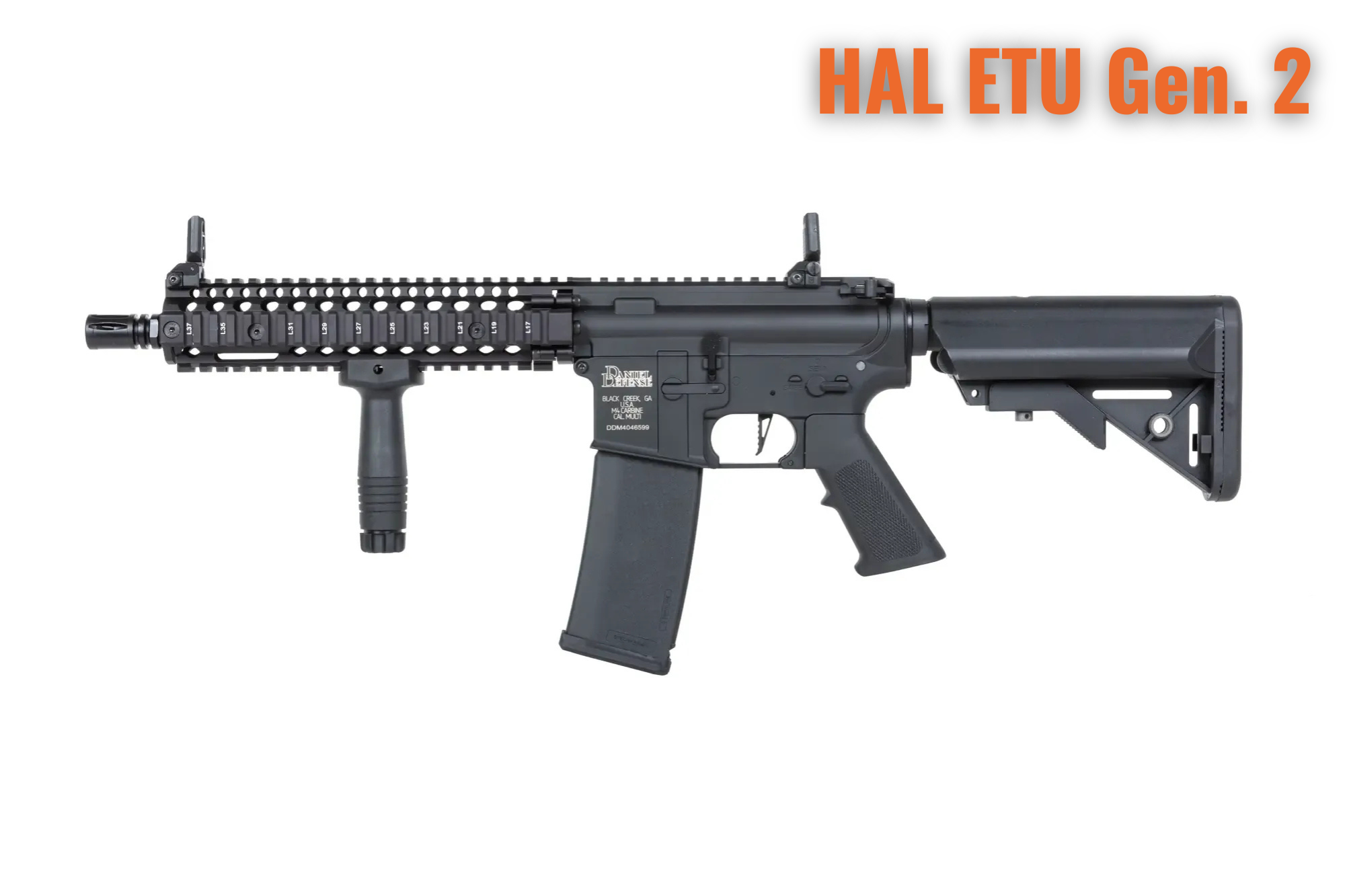 Daniel Defense® MK18 SA-C19 CORE mit HAL ETU Gen.2 S-AEG, schwarz
