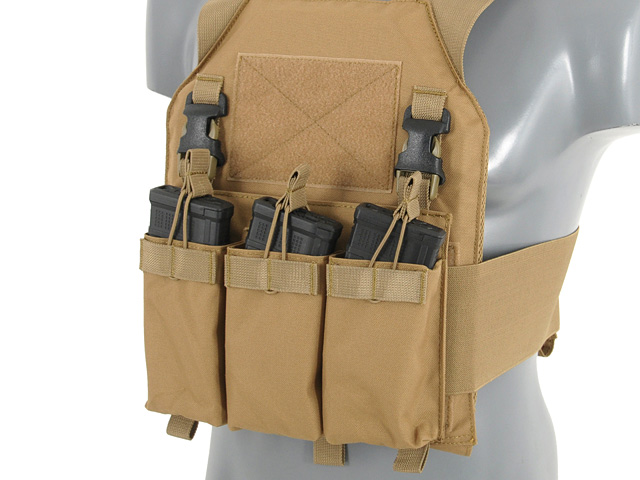 Buckle Up Triple 5.56 Pouch Panel - MB [8FIELDS]