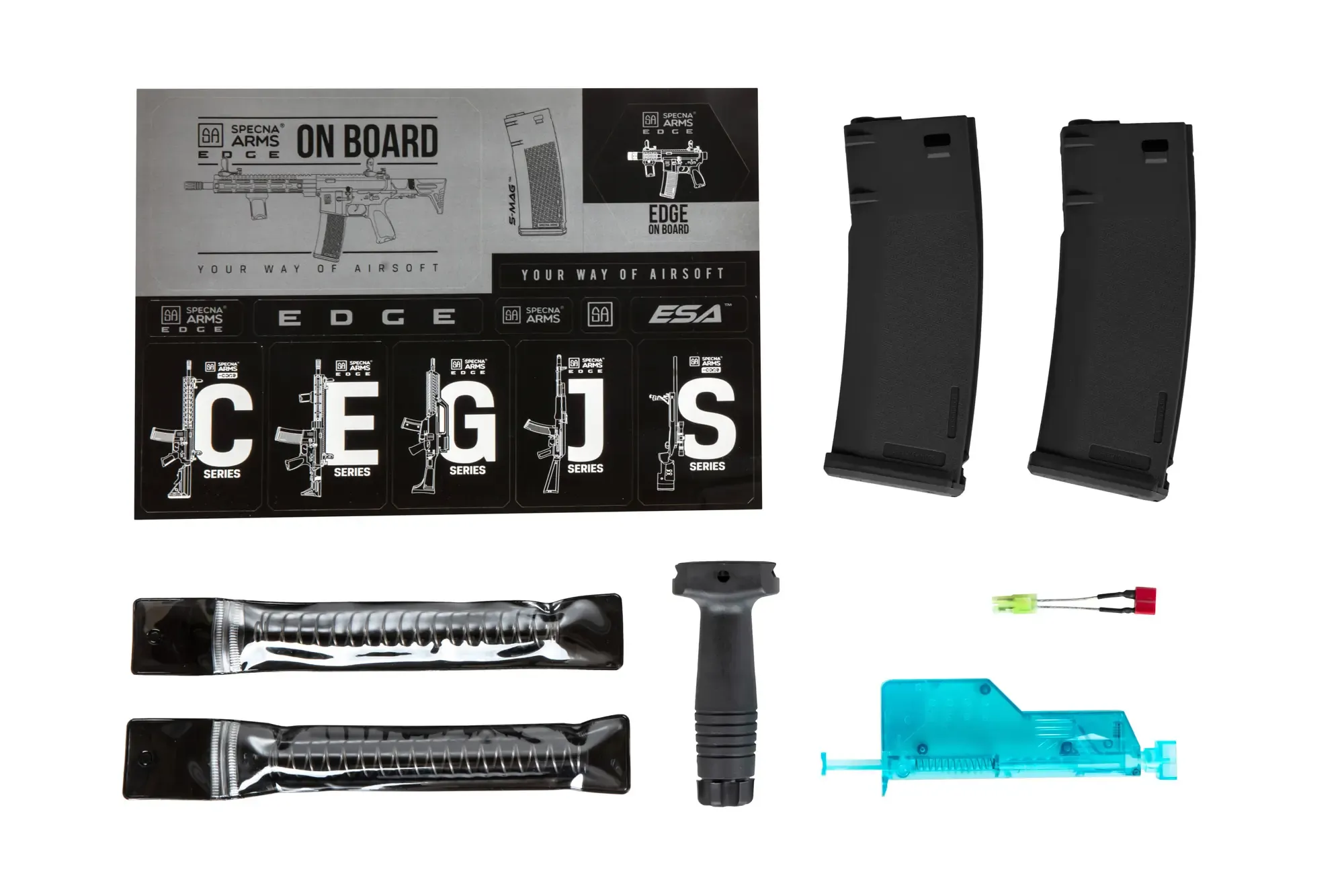 Daniel Defense® MK18 SA-P19 PRIME max. 0,5J AEG mit ASTERII Bluetooth E.T.U, Dark Matter 27K Brushless Motor und Speedgears (BK)