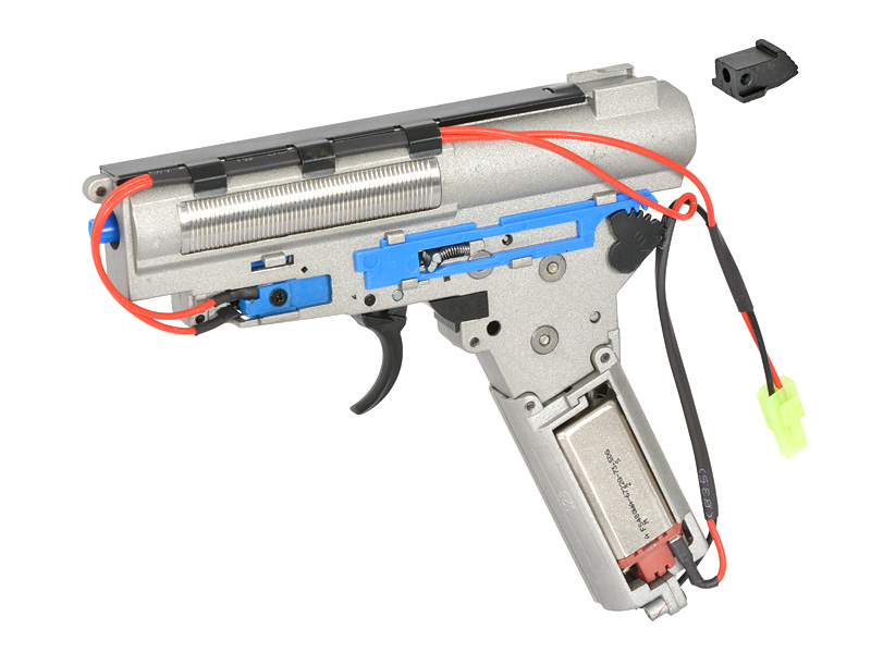 Kopie von Cyma V3 - Komplettgearbox für AK mit Neodymmagnet-Motor, Federschnellwechselsystem, mit Selectorplate für max. 0,5J AEG #1