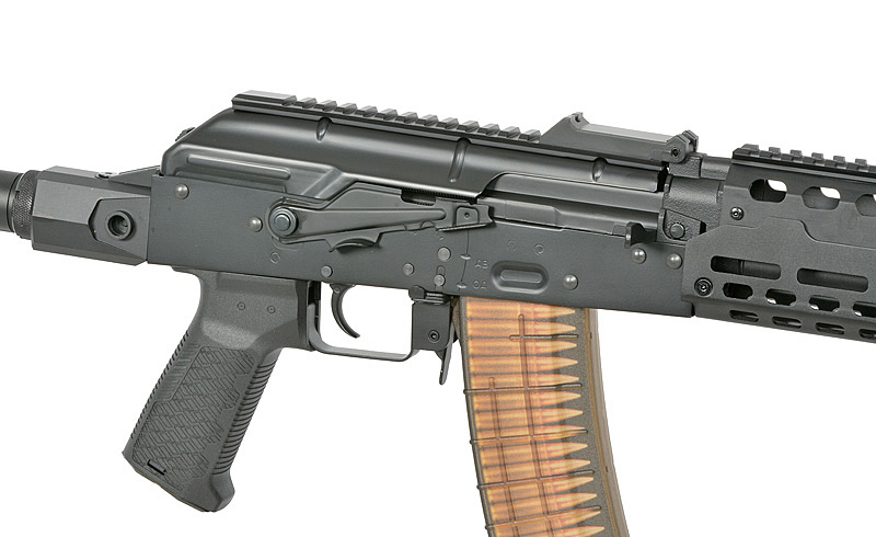 Strike Industries AK-TRAX QCB mit Eshooter ETU max. 0,5J AEG