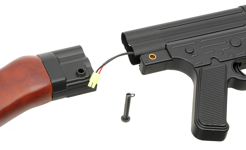MP44 max. 0,5J AEG, Echtholz, Vollmetall 