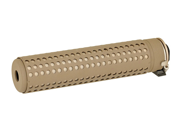 QD Schalldämpferdummy mit Flashhider, DE/TAN