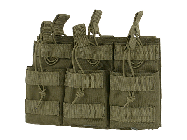 Triple Stacker M4/M16/AR-15 Mag Pouch - OLIVE [8FIELDS]
