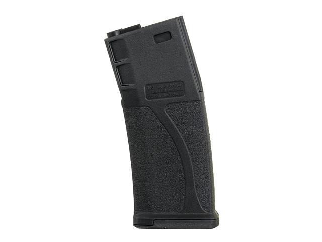 [10er Box] Guarder Bluebox 140rds Midcap-Magazine für 416/SCAR16/AR15, Schwarz