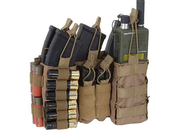 Multi-Mission MOLLE Front-Panel - Coyote [8FIELDS]