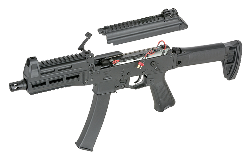 WE06 'PP-20' max 0,5J AEG Highspeed mit Eshooter ETU und DSG, normale Drosselung