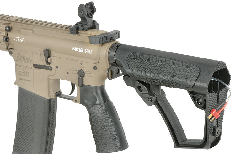 Daniel Defense MK18 RIII 10.3" max. 0,5J AEG mit Eshooter ETU, FDE