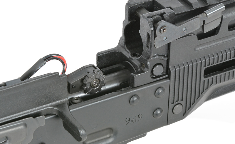 WE06 max. 0,5J AEG, VOLLMETALL, mit ESHOOTER ETU, optimierte Drosselung