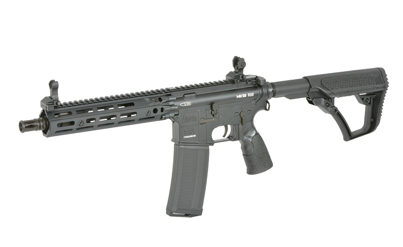 Daniel Defense MK18 RIII 10.3" max. 0,5J AEG mit Eshooter ETU, Schwarz