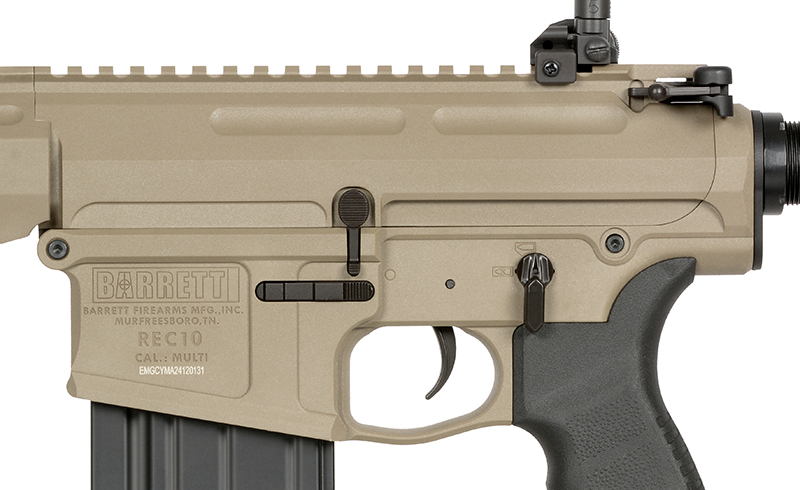 Barrett Rec10 S-AEG mit Eshooter ETU - TAN