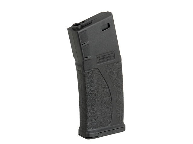 [10er Box] Guarder Bluebox 140rds Midcap-Magazine für 416/SCAR16/AR15, Schwarz