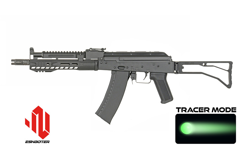 SLR AK-105 S-AEG mit Tracer HopUp und Eshooter ETU SLR AK-105 S-AEG mit Tracer HopUp und Eshooter ETU