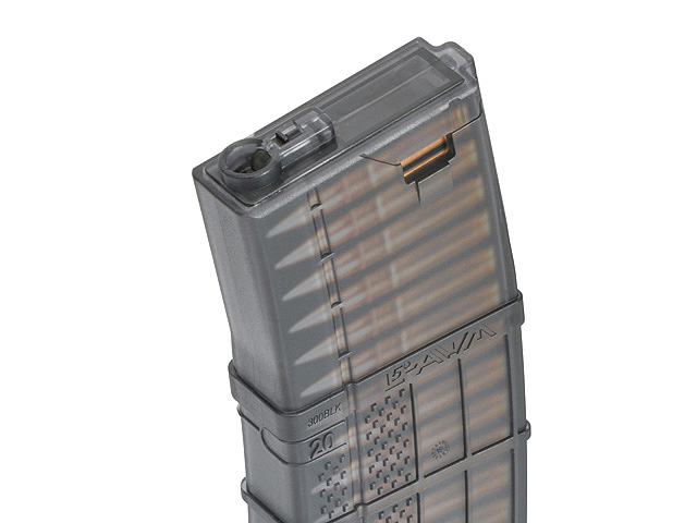 190rds Lancer L5 AWM '300 Blackout' Magazin für M4/AR15