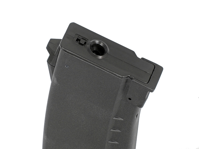 150rds Polymer AK74/AK105 Midcap Magazin, Schwarz