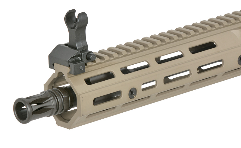 Daniel Defense MK18 RIII 10.3" max. 0,5J AEG mit Eshooter ETU, FDE