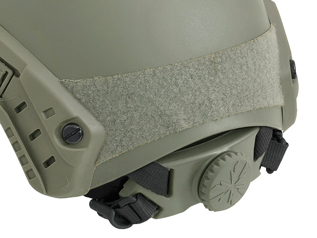 FAST PJ Helmet Replica with quick adjustment - Ranger Green [EM]